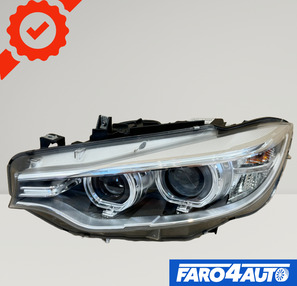 BMW 4 SERIES F32 F33, XENON LEFT SIDE HEADLIGHT