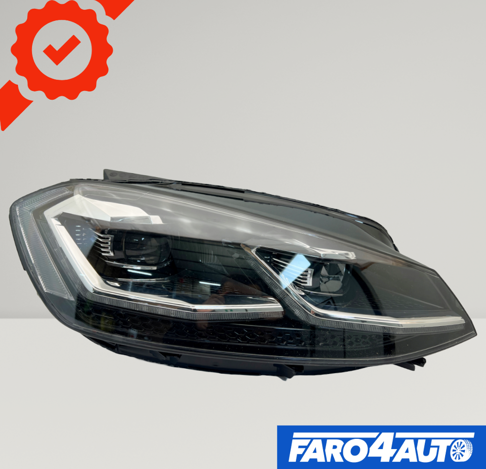 VOLKSWAGEN VW GOLF 7 VII, FARO DERECHO FULL LED