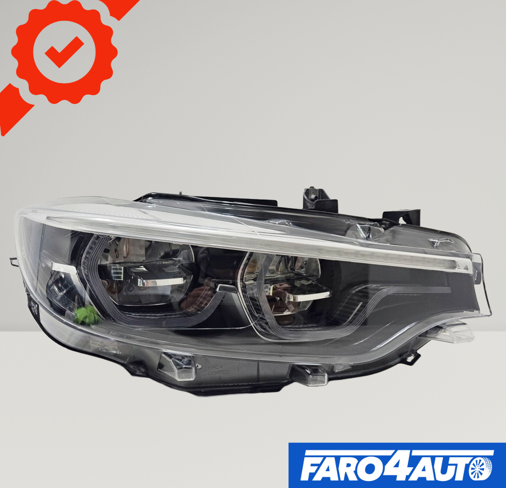 BMW 4 SERIES F32 F33 F36 ADAPTIVE LED HEADLIGHTS RIGHT SIDE