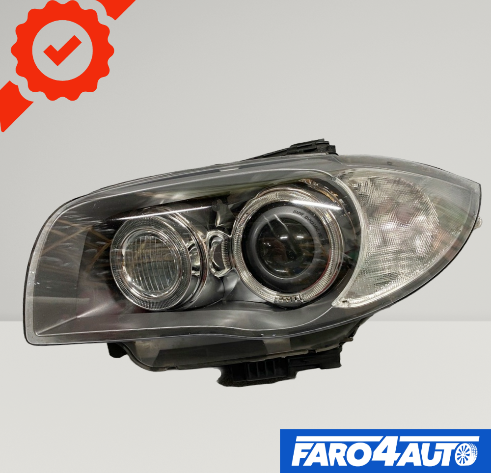 BMW 1 SERIES E87 E82 E88 E81, XENON LEFT SIDE HEADLIGHT