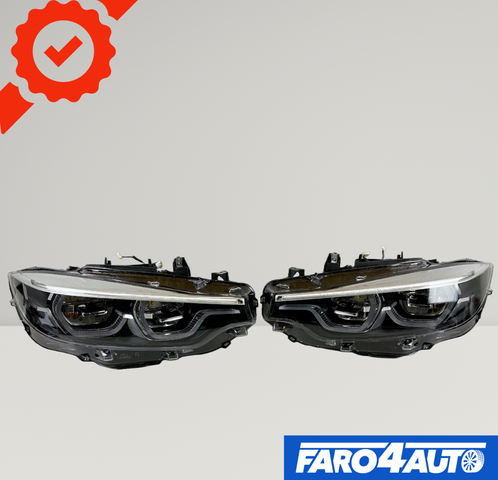 BMW 4 SERIES F32 F33 F36, RIGHT + LEFT SIDE LED HEADLIGHTS