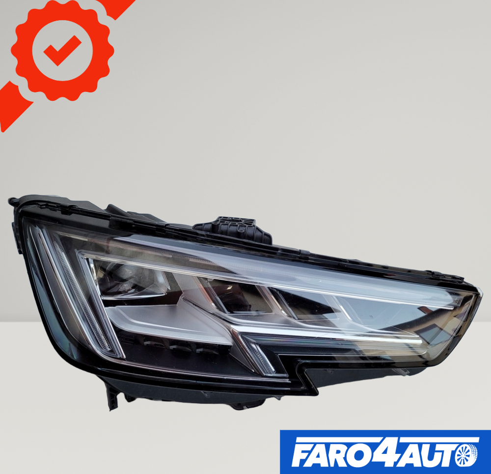 AUDI A4 B9, FULL LED LEFT + RIGHT SIDE HEADLIGHT