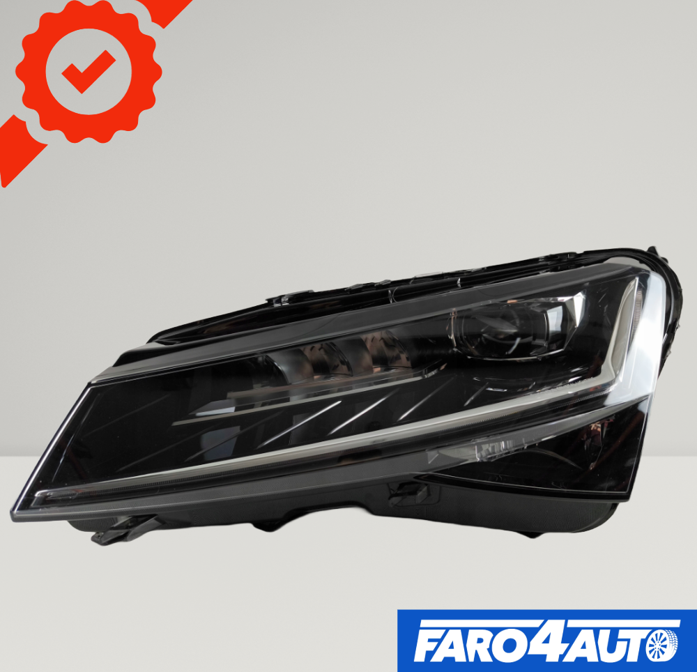 SKODA SUPERB 3 III, FULL LED LEFT SIDE HEADLIGHT