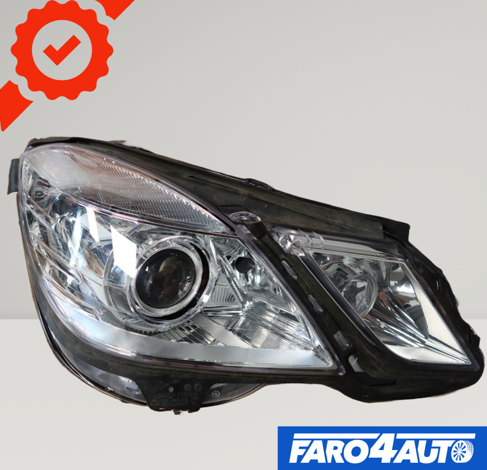 MERCEDES E CLASS W212, BI XENON RIGHT + LEFT SIDE HEADLIGHT