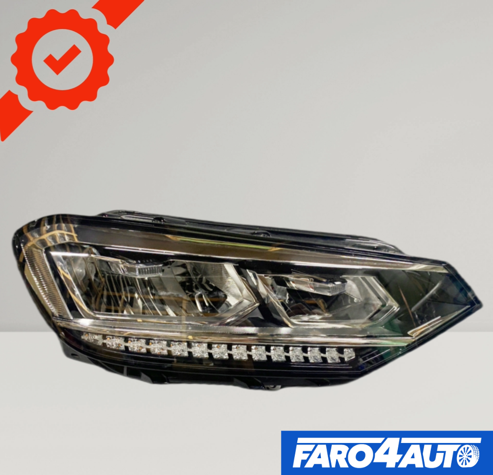 VOLKSWAGEN VW TOURAN, PHARE CÔTÉ DROIT FULL LED