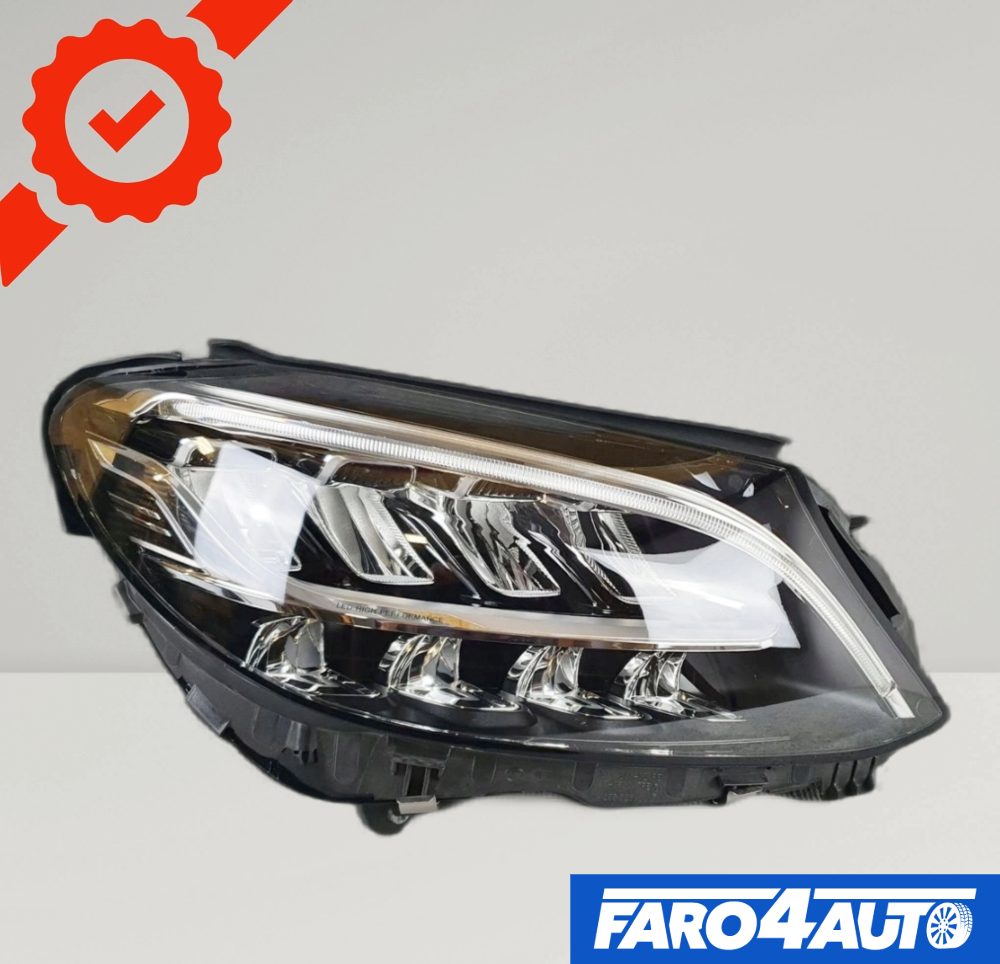 MERCEDES C CLASS W205, RIGHT SIDE FULL LED HEADLIGHT