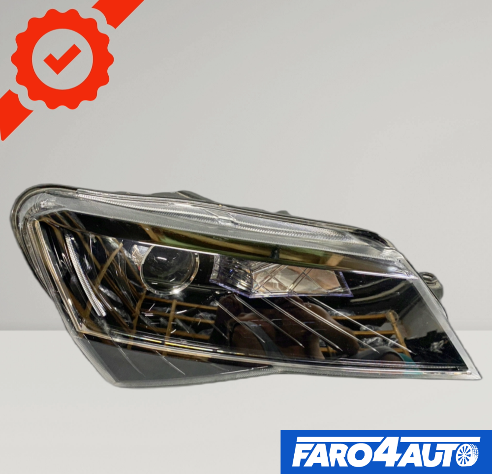 SKODA SUPERB 3 III, BI-XENON RIGHT SIDE HEADLIGHT