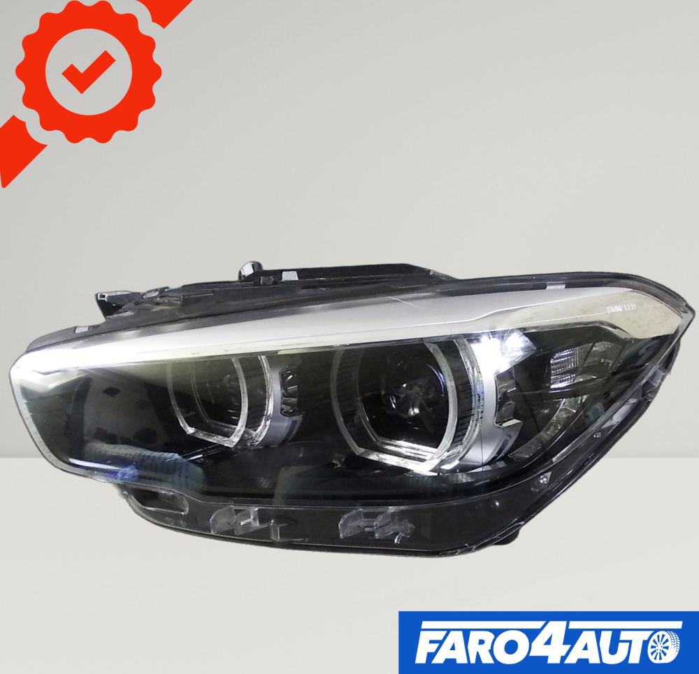 BMW 1 SERIES F20 F21, LEFT SIDE BLACK FULL LED HEADLIGHT