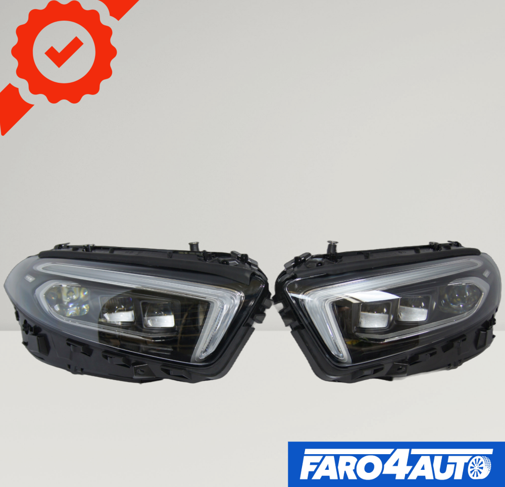 MERCEDES A CLASS W177 "MULTIBEAM" FULL LED LEFT + RIGHT SIDE HEADLIGHTS