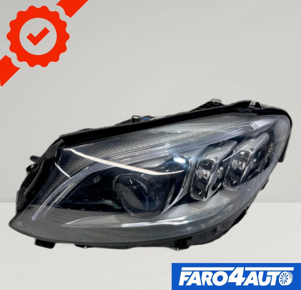 MERCEDES C CLASS W205, MULTIBEAM FULL LED LEFT SIDE HEADLIGHT