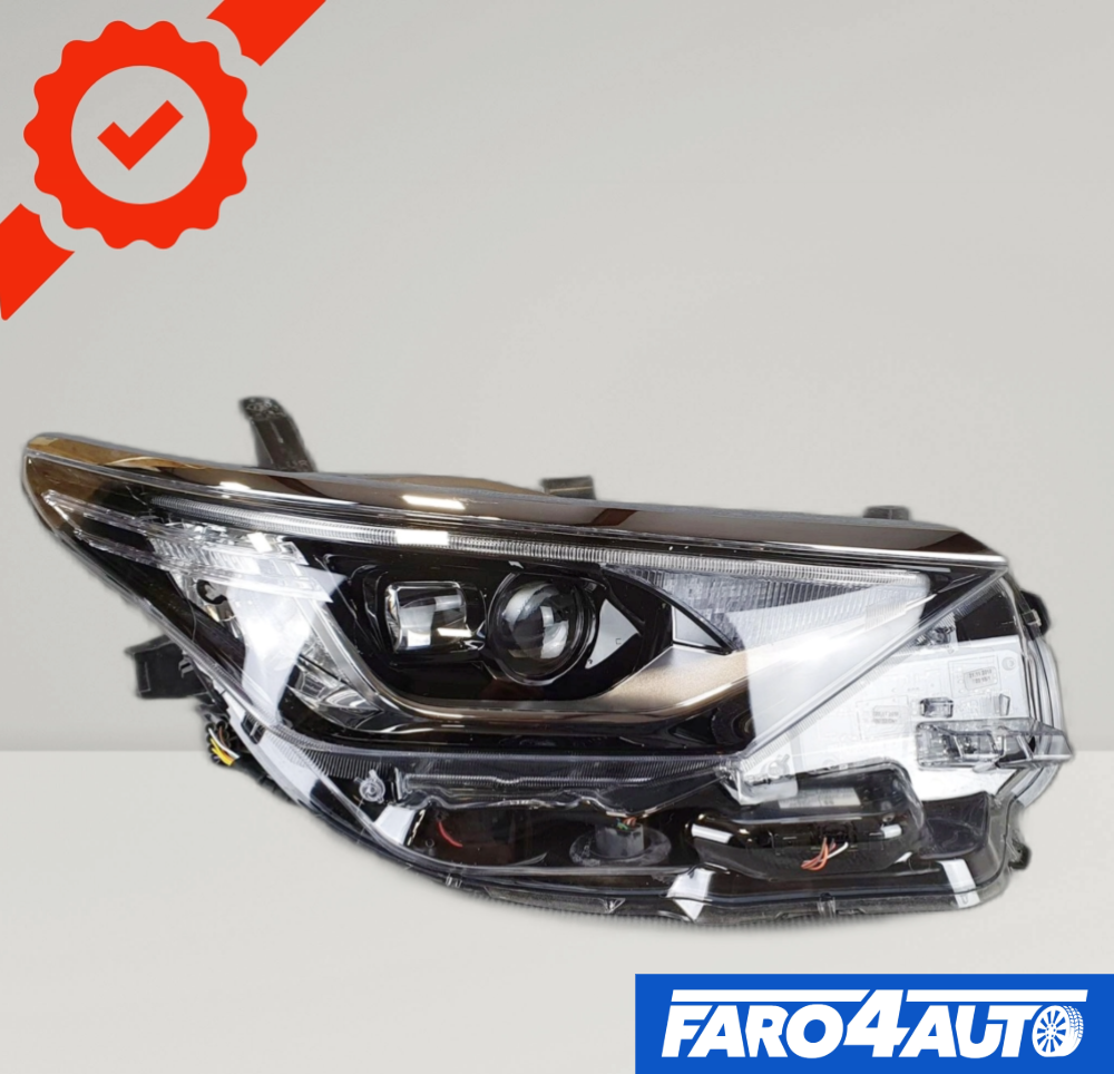 TOYOTA AURIS II 2, RIGHT + LEFT SIDE FULL LED HEADLIGHTS