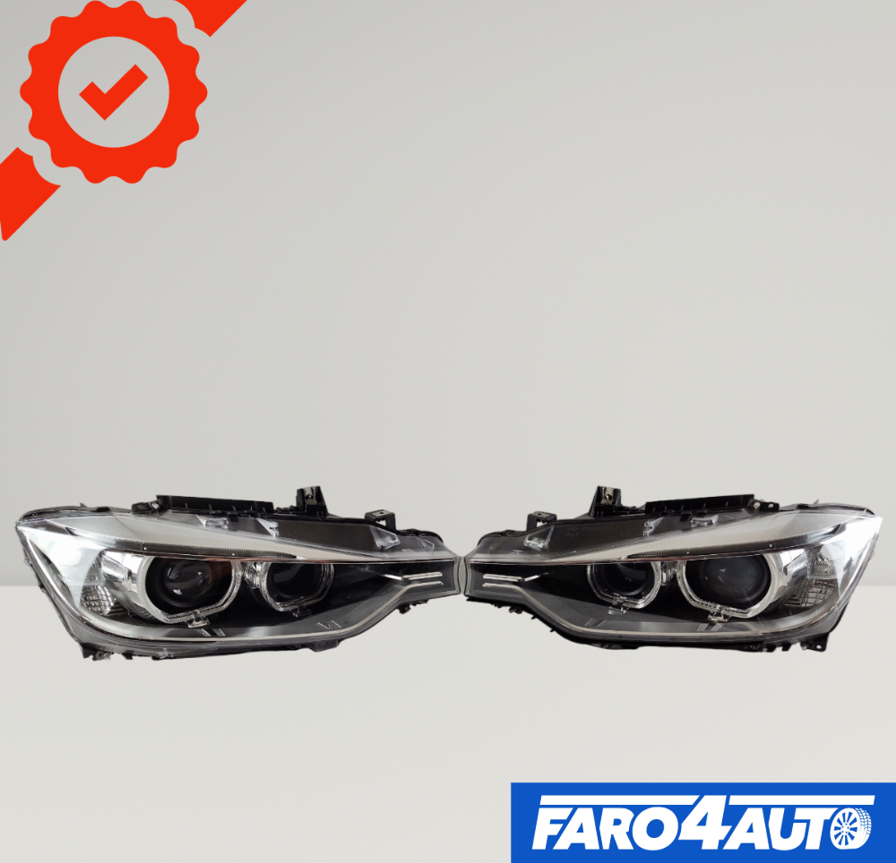 BMW 3 SERIES F30 F31, RIGHT + LEFT SIDE ADAPTIVE XENON HEADLIGHTS