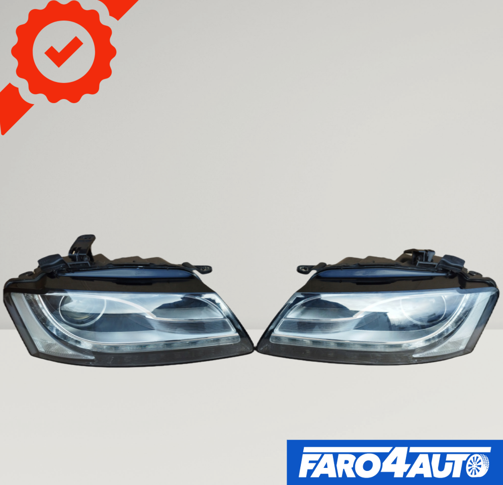 AUDI A5 8T, XENON LEFT AND RIGHT SIDE HEADLIGHTS