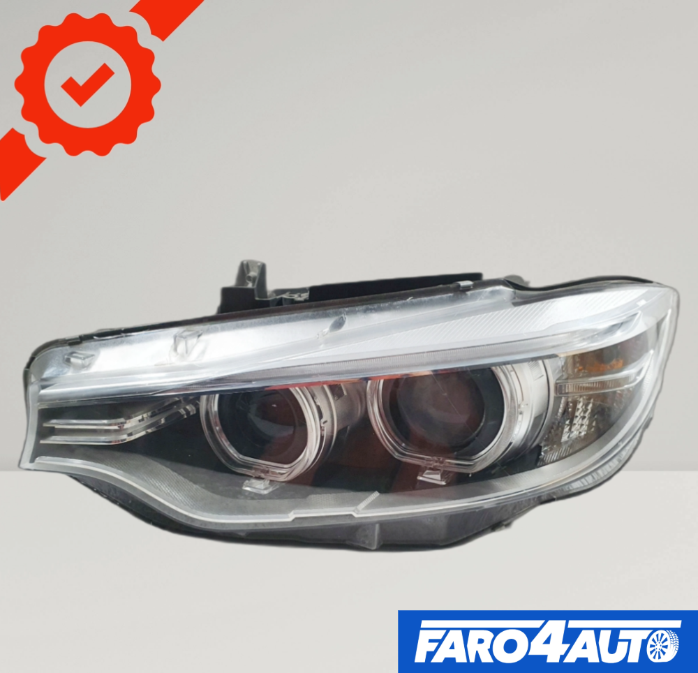 BMW 4 SERIES F32 F33, XENON LEFT SIDE HEADLIGHT