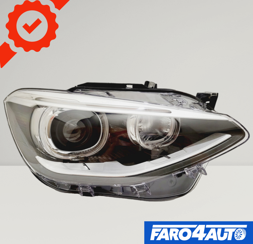 BMW 1 SERIES F20 F21, RIGHT SIDE ADAPTIVE BI-XENON HEADLIGHT