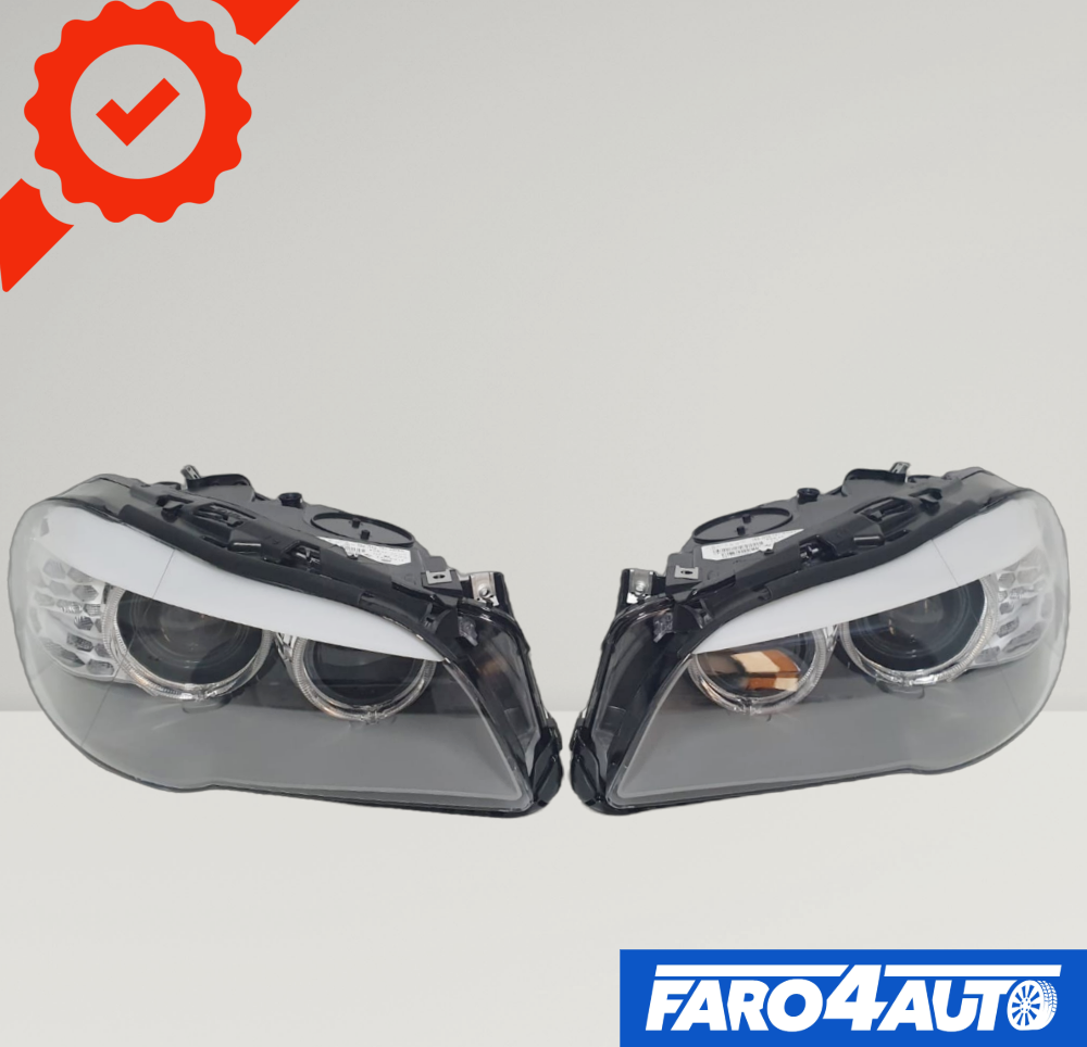 BMW 5 SERIES F10 F11, XENON LEFT + RIGHT SIDE HEADLIGHT