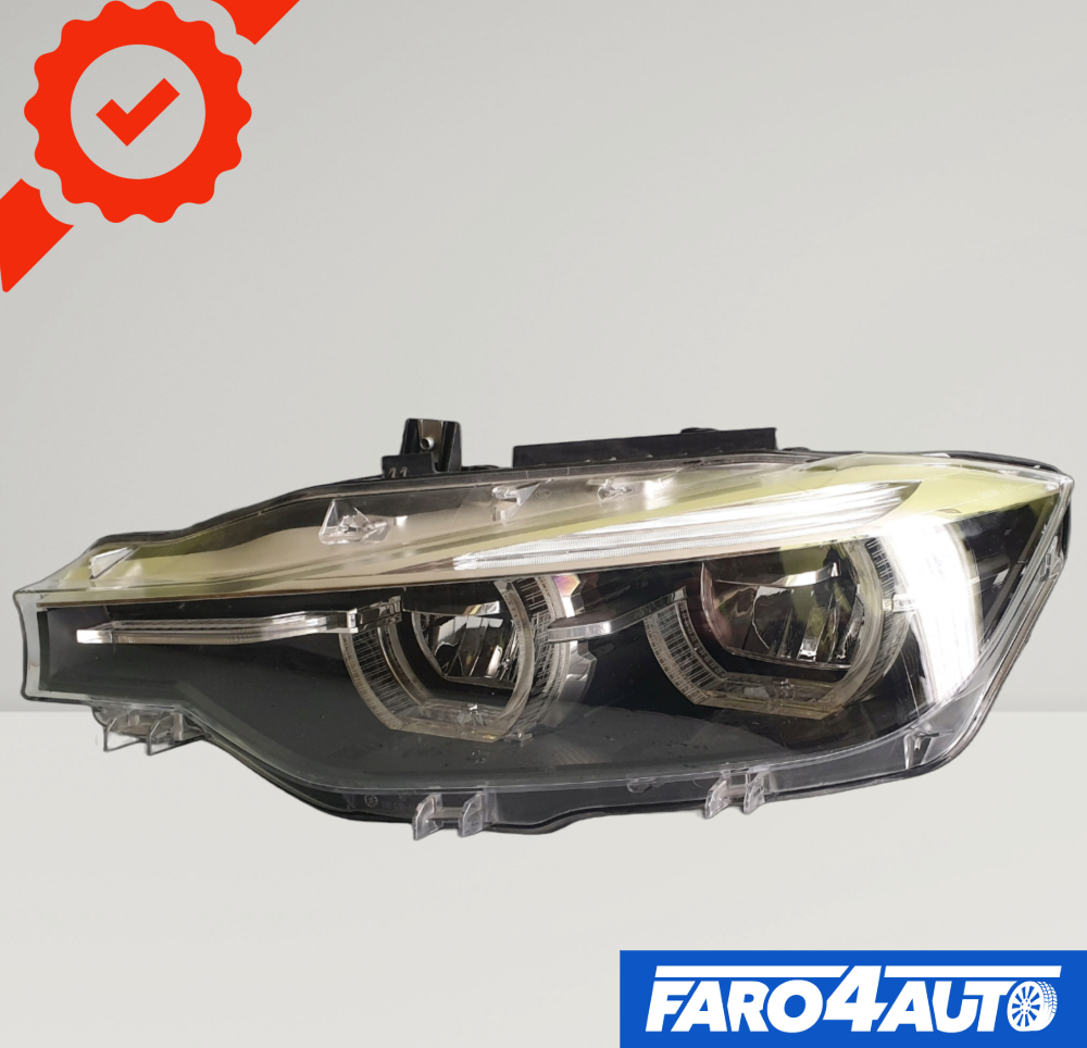 BMW 3 SERIES F30 F31, FULL LED BLACK LEFT SIDE HEADLIGHT