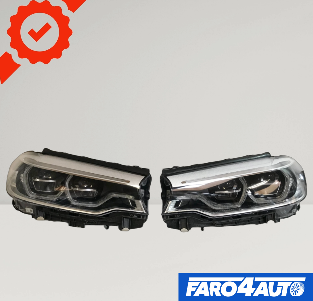 BMW 5 SERIES G30 G31 'BMW ADAPTIVE LED' HEADLIGHTS LEFT + RIGHT SIDE