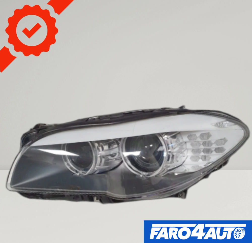 BMW 5 SERIES F10 F11, XENON LEFT SIDE HEADLIGHT