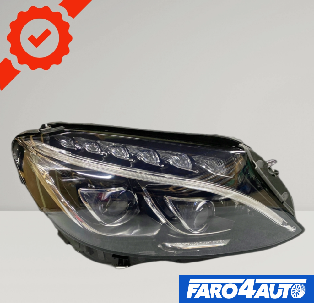 MERCEDES C CLASS W205, FULL LED RIGHT SIDE HEADLIGHT